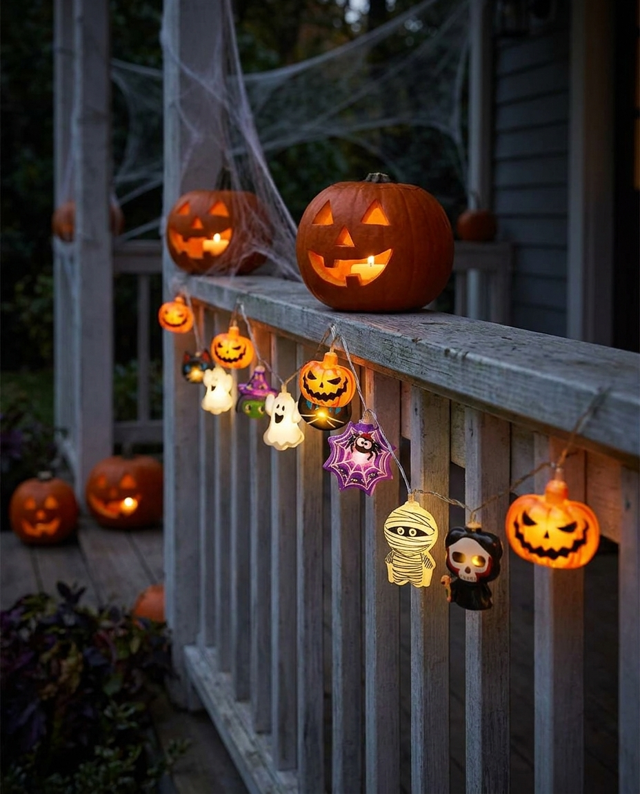 LED String Lights - hero porch