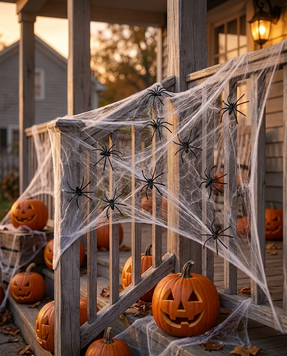 Spider Web Cobweb - hero porch