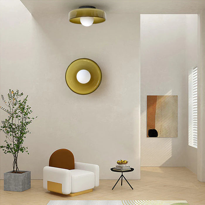 Kelly | Flush Ceiling Light, Modern