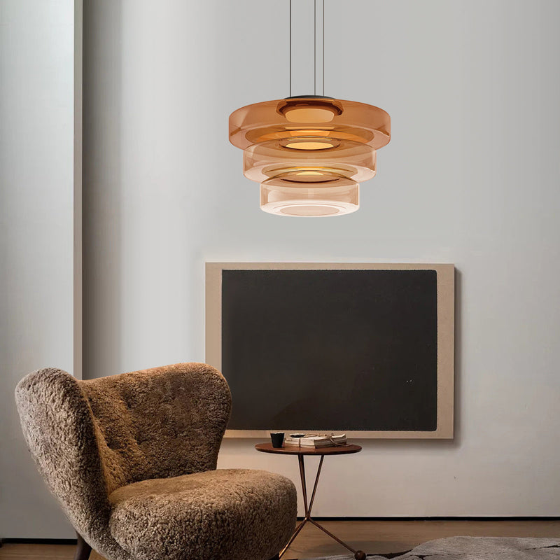 Xenor | Glass Pendant & Ceiling Light for Living Room