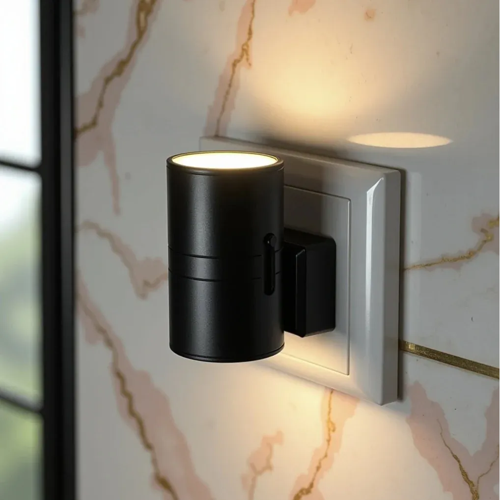 Noah | Nordic design Wall Sconce, Black/White