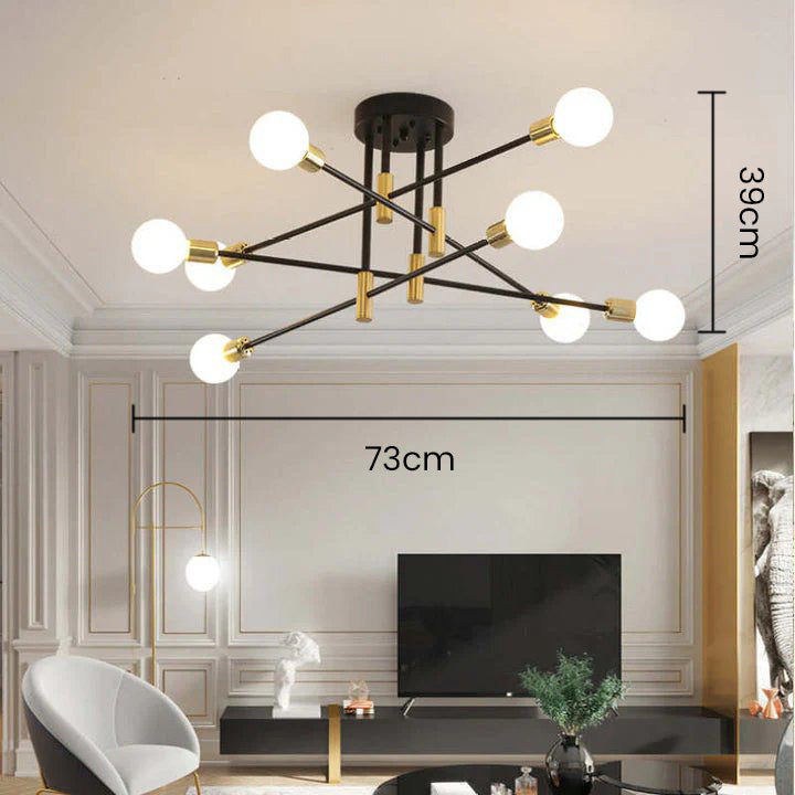 Bennett | Ceiling Light Metal Multi Light Fixture for Living Room