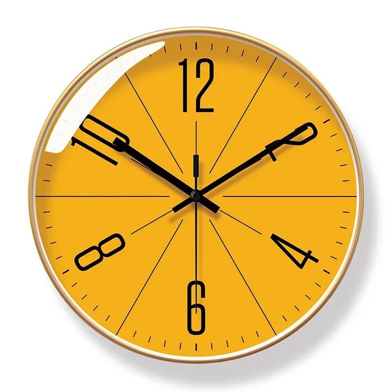 Henk | Minimalist Silent Quartz Wall Clock