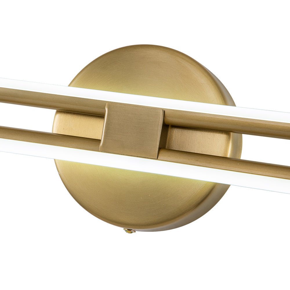 Evren | Modern Striped LED Wall Lamp Cool Glow Vanity Lighting