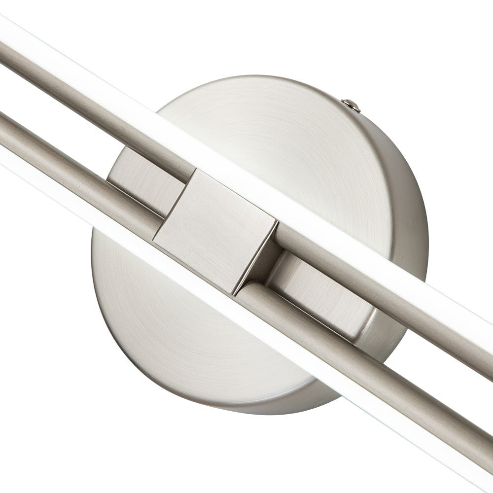 Evren | Modern Striped LED Wall Lamp Cool Glow Vanity Lighting