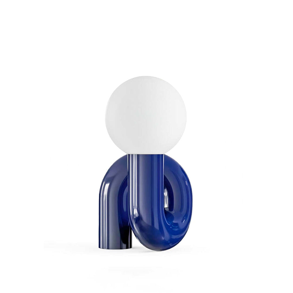 Sola | Decorative Spiral Glass Resin Table Reading Lamp for Bedroom