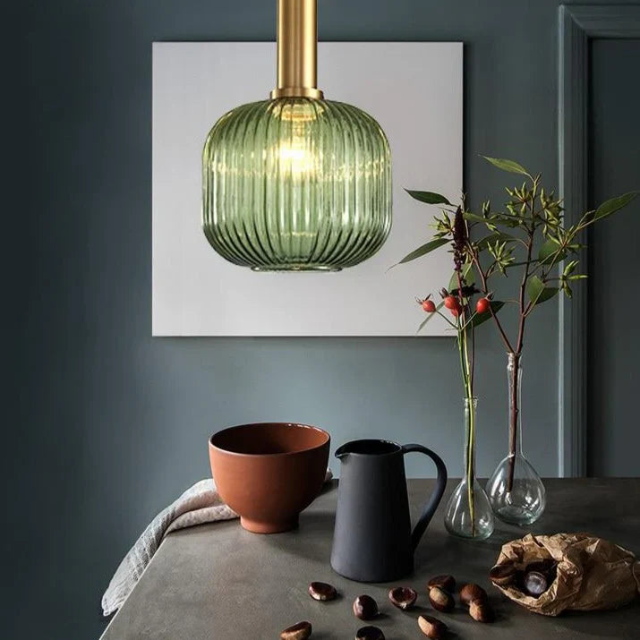 Nordic | Glass Retro LED Pendant Light