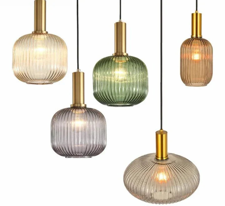 Nordic | Glass Retro LED Pendant Light