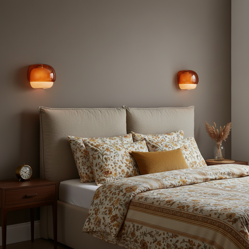 Celeste | Decorative Glass Wall Light Modern Sconce for Bedroom and Living Room