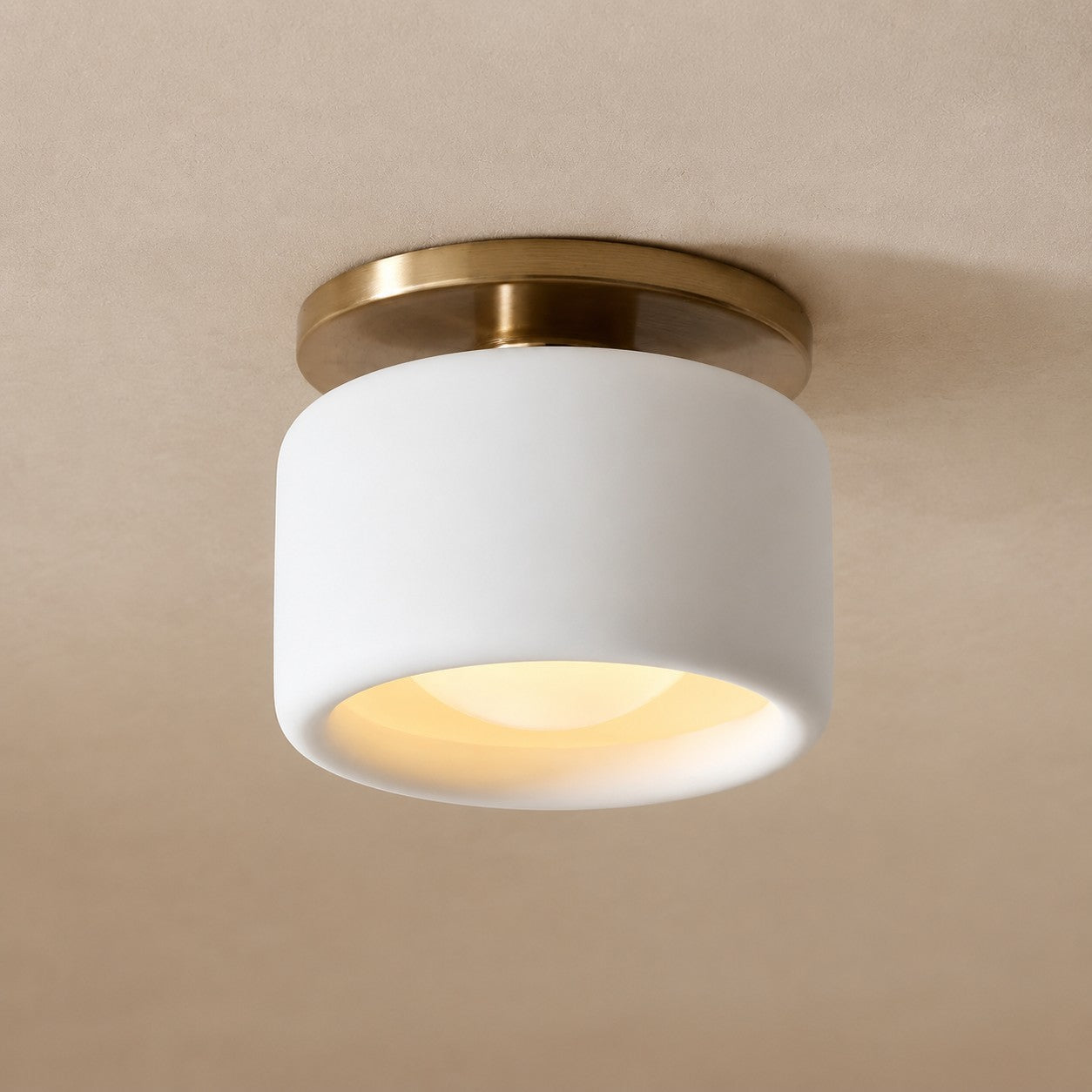 Kingsley | Flush Mount Ceiling Light Minimalist LED Indoor Fixture
