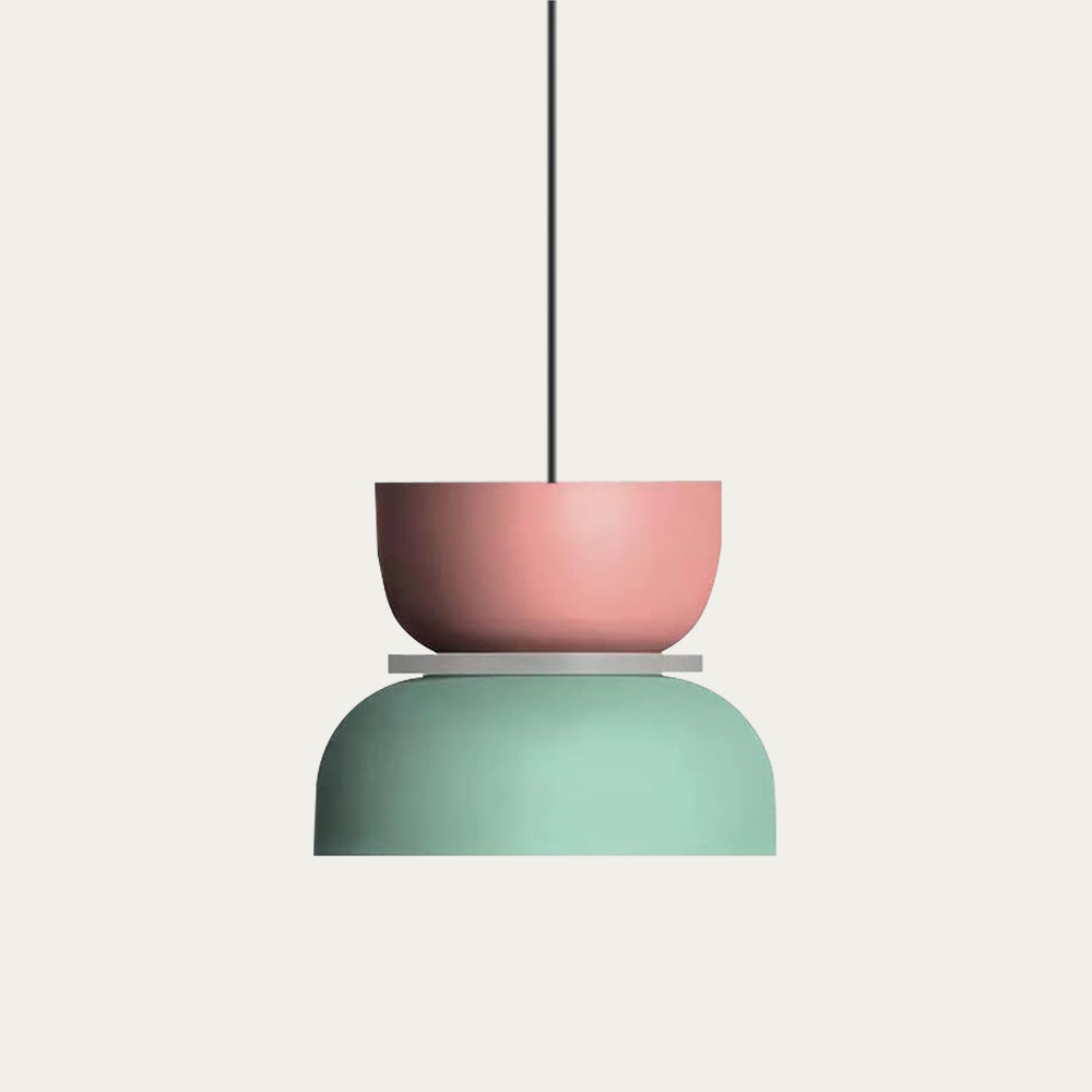 Torin | Colorful Scandinavian Nordic Acrylic Bowl Pendant Light