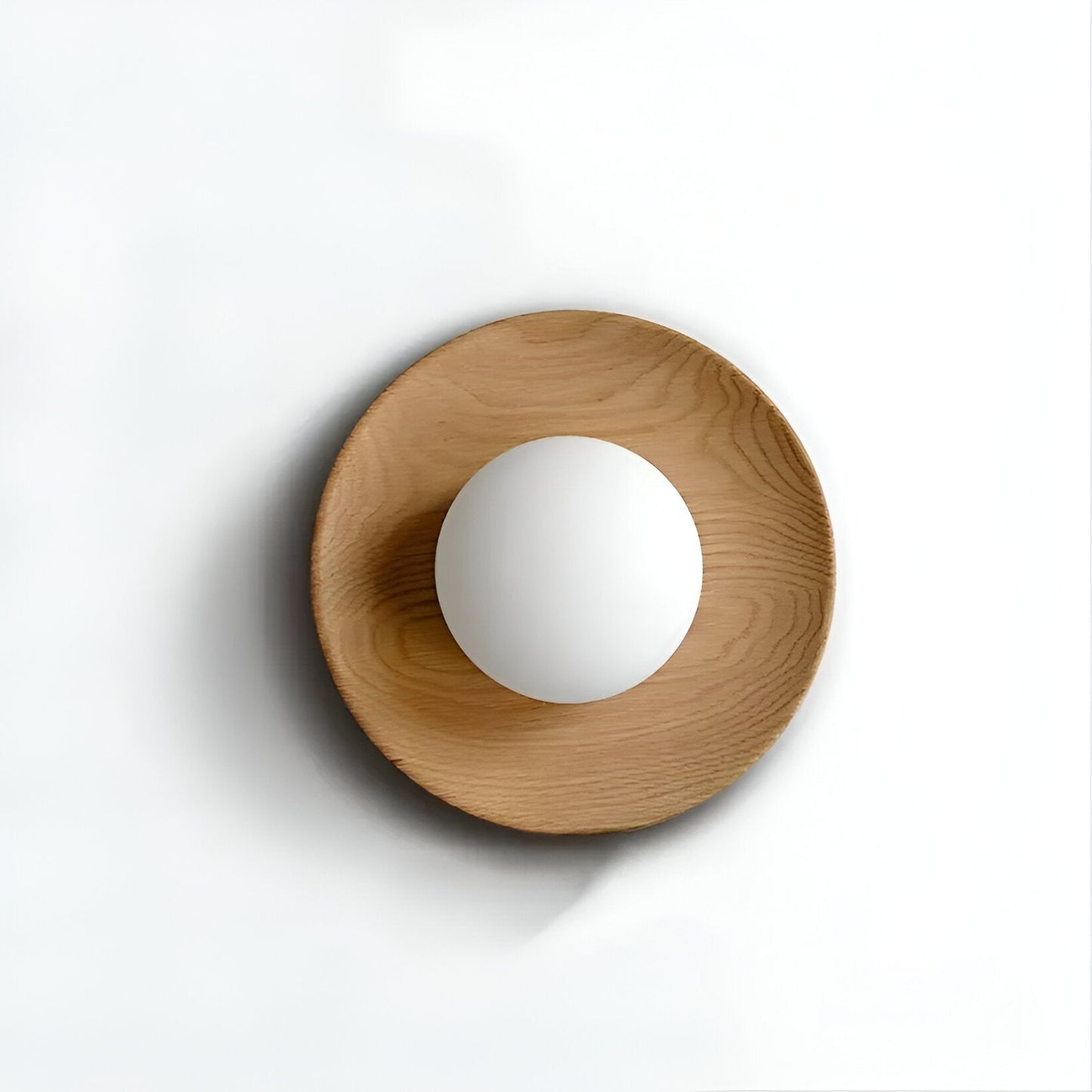 Elaar | Scandinavian Natural Wood LED Wall Light